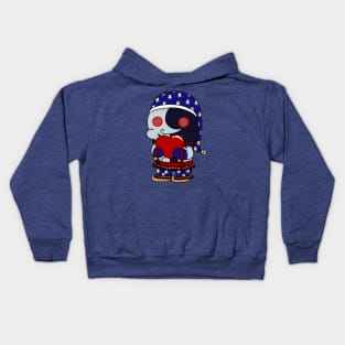 fnaf security breach moondrop valentine chibi Kids Hoodie